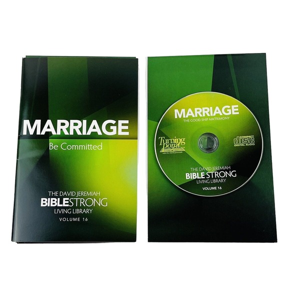 BibleStrong Volume‎ 16 Marriage CD & Booklet Dr. David Jeremiah Living Library - Picture 1 of 3